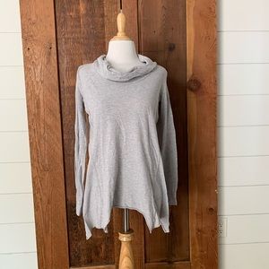 C&C California Heather Cowl Neck Long Sleeve Tunic